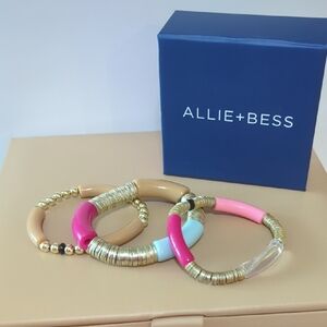 Allie + Bess Colorful Bracelet Set